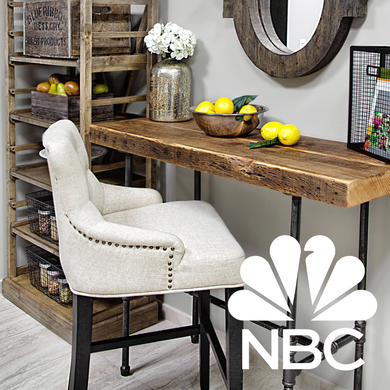 Wooden Desk — NBC Headquarters