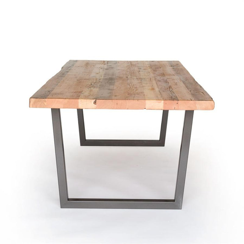 Reclaimed wood conference table brookyln