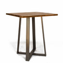 Criss Cross Square Pub Table