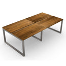 Standard Bourbon Latitude Double Desk for 4