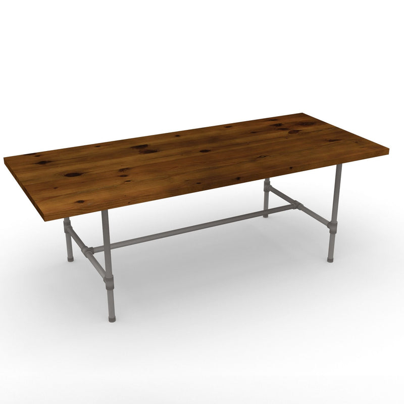 Modern Industry Reclaimed Antique Wood Dining Table
