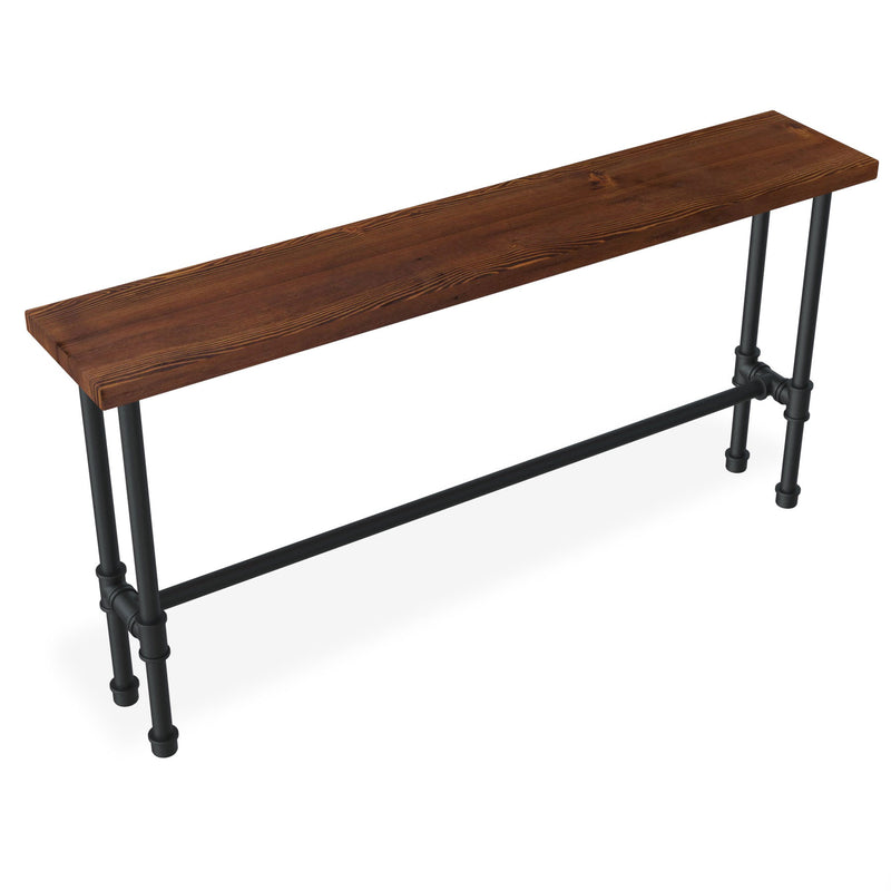 Chestnut Console table with crossbar