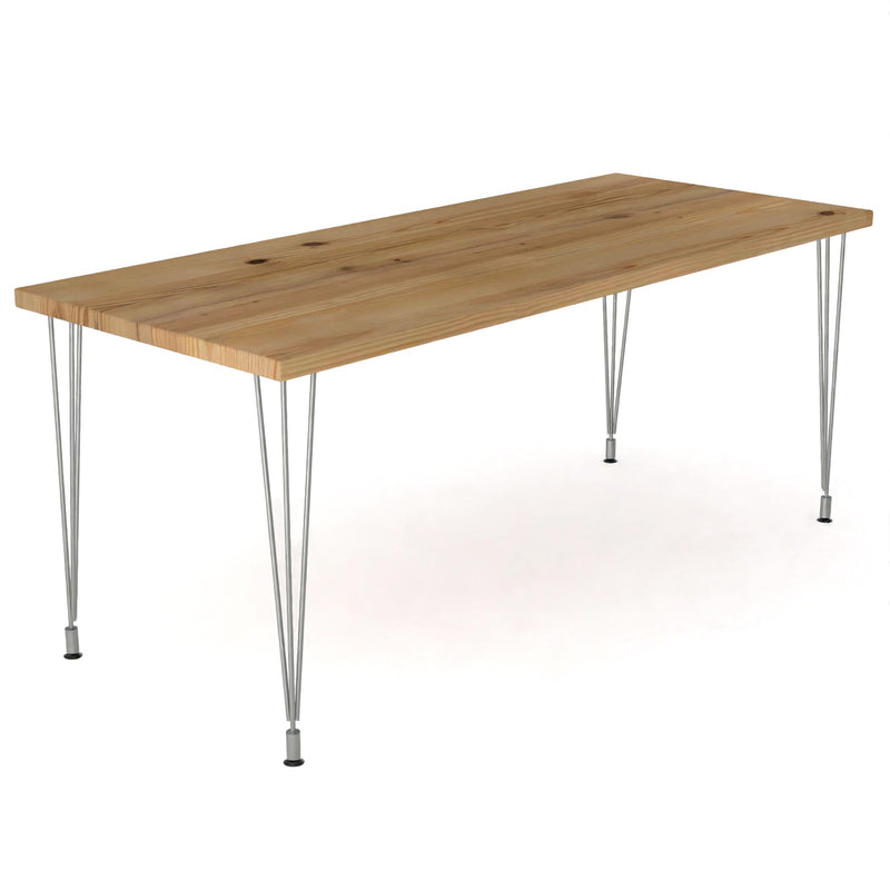 Urban Loft Clear Reclaimed Wood Desk