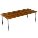 Antique wire frame end table
