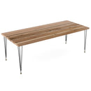 Natural wire frame side table