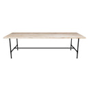 modern industry reclaimed wood conference table