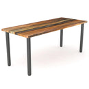 Oil Wood Post Desk