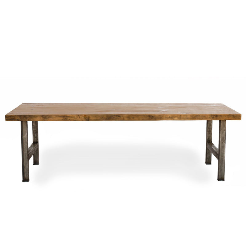 Urban Wood and Steel Coffee Table