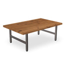Urban Wood and Steel Coffee Table