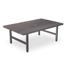 Urban Wood and Steel Coffee Table