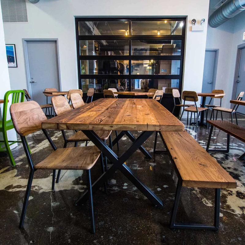 Upgrade Your Office with Wooden Conference Room Table and Rustic Confe