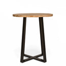 Criss Cross Round Pub Table