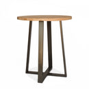 Criss Cross Round Pub Table