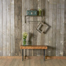Modern Industry Reclaimed Wood Bench