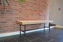 Modern Industry Reclaimed Wood Bench