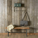 Modern Industry Reclaimed Wood Bench