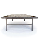 steel dining table