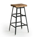 Urban Design Reclaimed Wood Bar Stool
