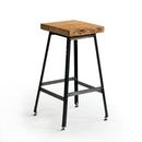 Urban Design Reclaimed Wood Bar Stool