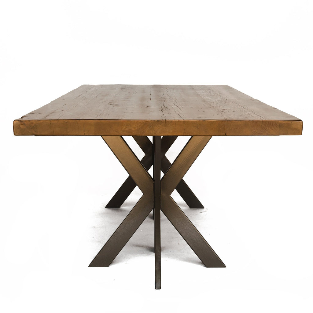 Urban Intersections Pedestal Dining Table | Live Edge Design – Urban ...