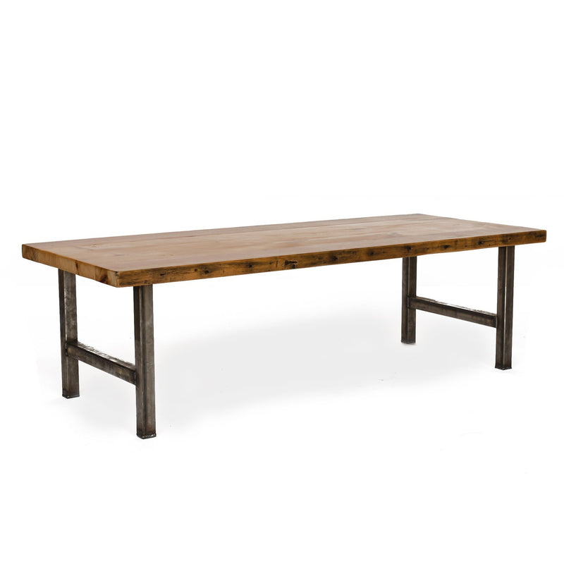 Urban Wood and Steel Coffee Table