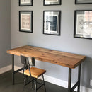 Urban Wood and Steel Desk