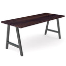Modern Dark Walnut Architect Desk