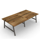 Architectural Double Desk for 8