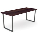 Brookyln modern Dark Walnut Wood rustic desk