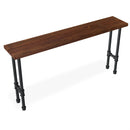 Chestnut Modern Reclaimed Wood Console Table