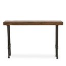 Modern Industry Reclaimed Wood Console Table 