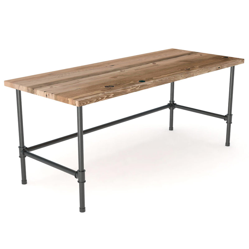 Modern Industry Reclaimed Natural Wood Desk