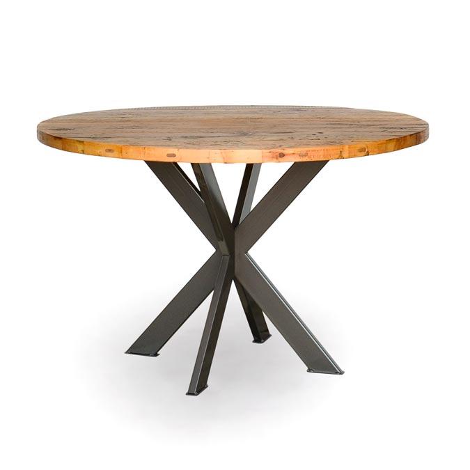Round Intersections Dining Table | Pedestal Dining Tables – Urban Wood ...