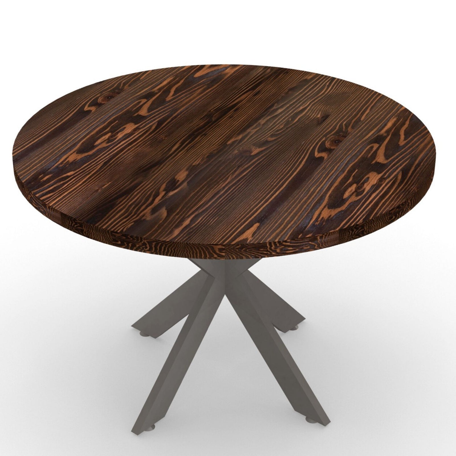 Round Intersections Dining Table | Pedestal Dining Tables – Urban Wood ...