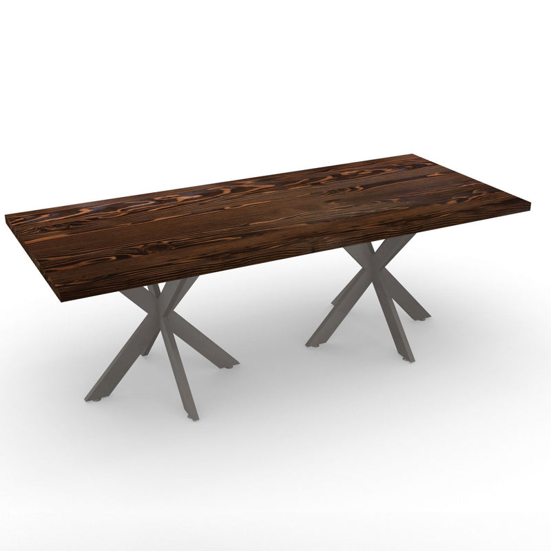 Chestnut Intersection Pedestal Conference Table