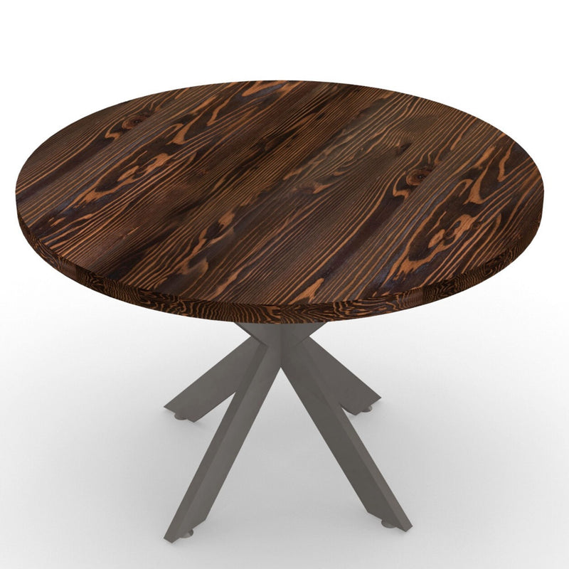 Round Intersections Dining Table | Pedestal Dining Tables – Urban Wood ...