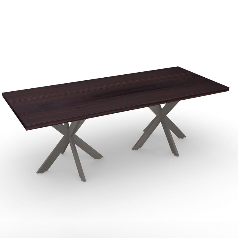 Darkwalnut Intersection Pedestal Conference Table