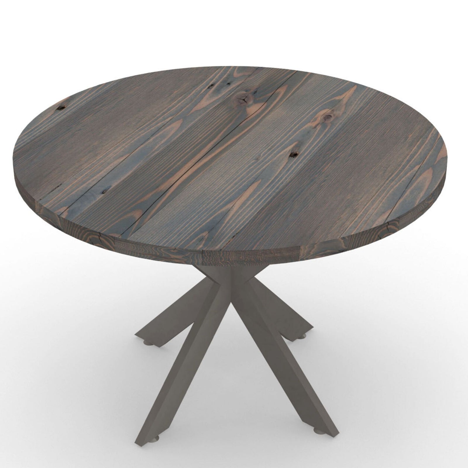 Round Intersections Dining Table | Pedestal Dining Tables – Urban Wood ...