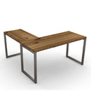 Clear Wood Latitude L Desk