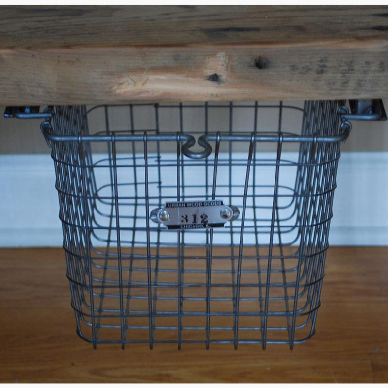 4 X 6 Reclaimed Locker Basket Unit With Natural Frame and