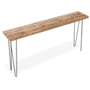 Urban Loft Reclaimed Natural Wood Console Table