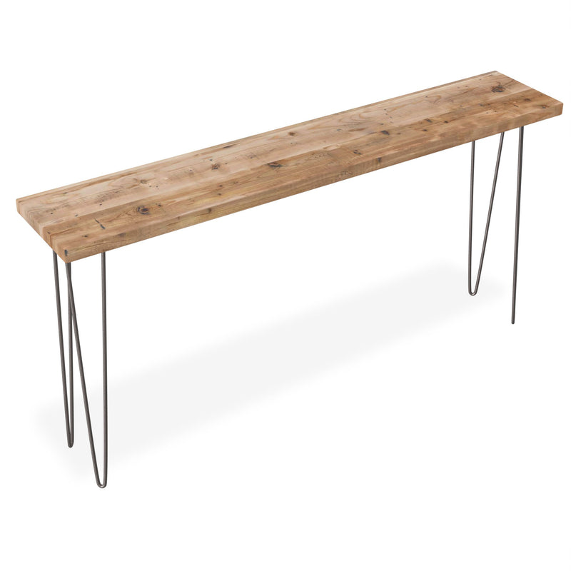Urban Loft Reclaimed Natural Wood Console Table
