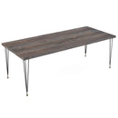 Urban Loft Black and Brass Dining Table