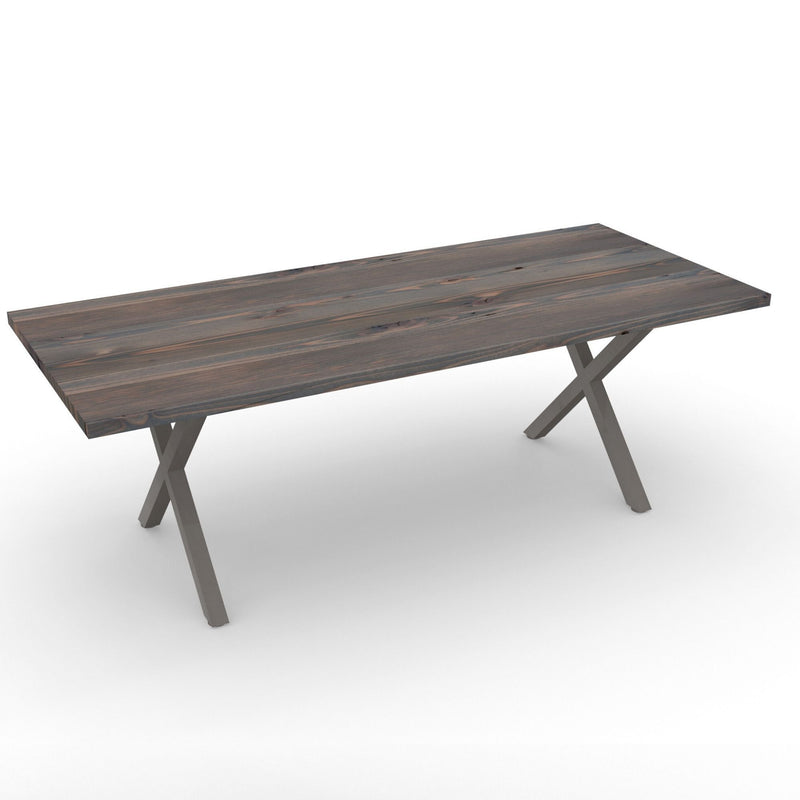 Modern X- Frame Grey Conference Table