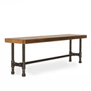 Modern Industry Reclaimed Wood Bench