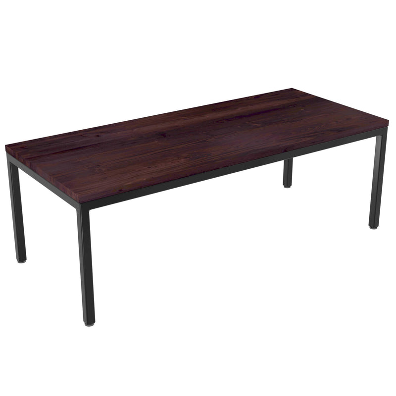 Darkwood parsons dining table