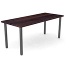 Dark walnut Post Desk