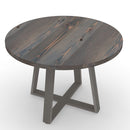 Criss Cross Reclaimed Wood Dining Table