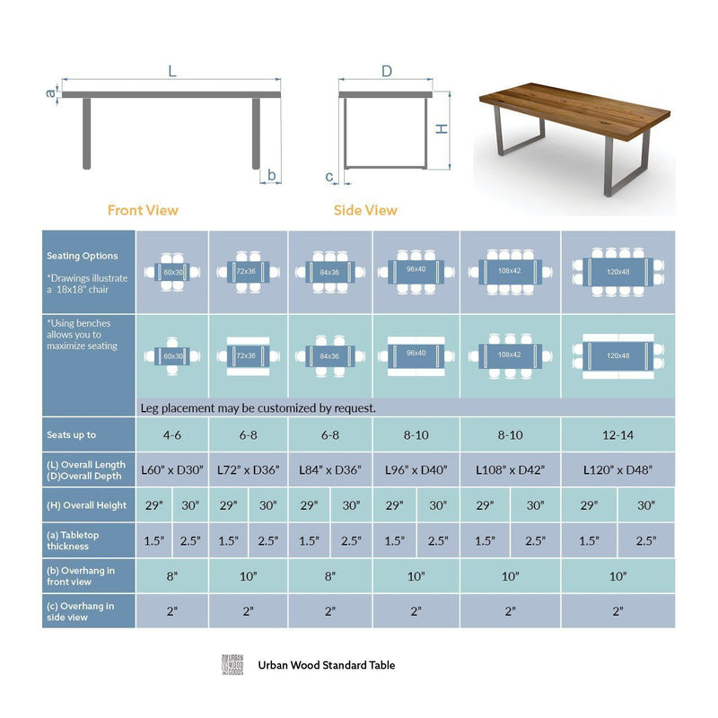 Standard Quick Ship Conference Table