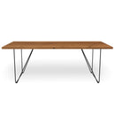 wire frame side table